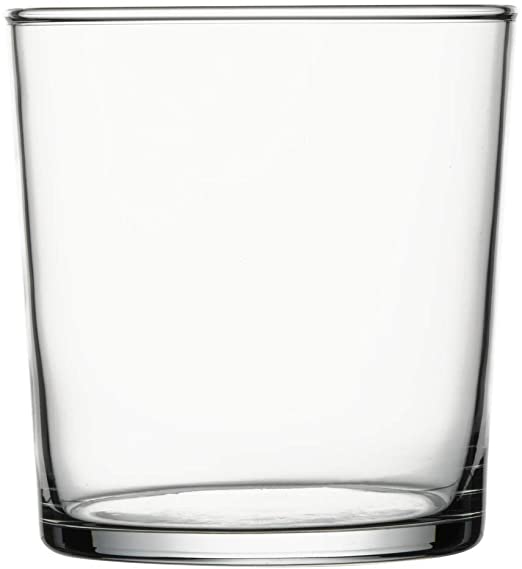 Sumi 13 oz Double Old Fashioned Glass - 3 1/4" x 3 1/4" x 3 1/2" - 6 count box - Restaurantware