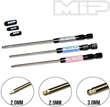 MIP Speed Tip Ball Hex Driver Wrench Set Metric (3), MIP9516