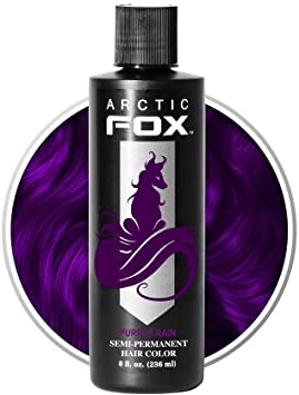 Arctic Fox Semi Permanent Hair Color Dye (Purple Rain)
