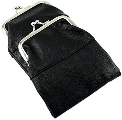 Skyway Gianni Cigarette Pack Holder Case with Coin Purse - Black