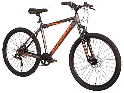 Schwinn Surge 26” Mountain Bike - Graphite, Orange & Black, 17" Aluminium frame with Disc Brakes