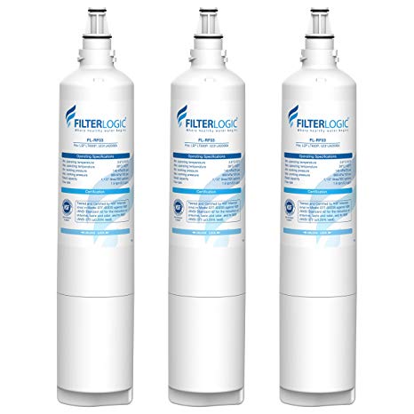 FilterLogic LT600P Replacement Refrigerator Water Filter, Compatible with LG LT600P, 5231JA2006, 5231JA2006A, 5231JA2006B, Kenmore 469990, 46-9990, 5231JA2006F, R-9990, 5231JA2006E, LFX25961AL, 3 Pack