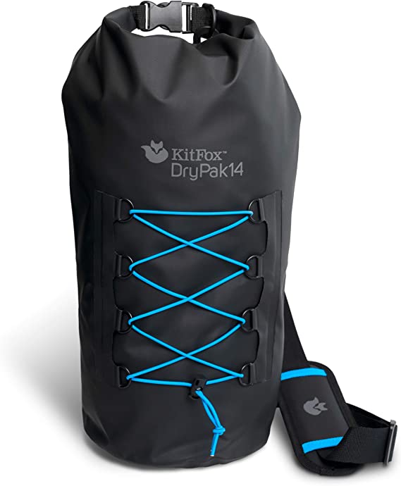 P&J Trading DryPak14 Waterproof Dry Bag – Waterproof and Durable for Camping, Beach, Hiking, Lakes, Backpacking, River Rafting, Paddle Boarding, Fishing, Diving
