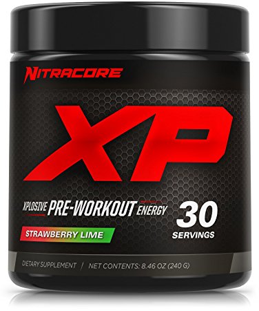 Nitracore XP Pre-Workout Supplement, Strawberry Lime, 30 Servings