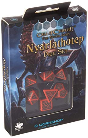 Call of Cthulhu Outer Gods: Nyarlathotep Dice Set