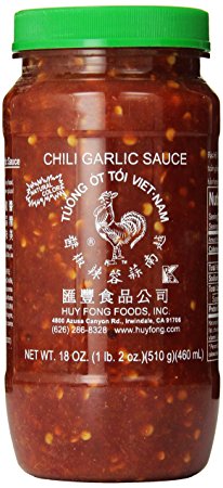 Huy Fong Chili Garlic Sauce, 18 Ounce