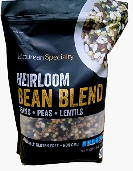 Epicurean Specialty Heirloom Bean Blend, 5.5 lbs