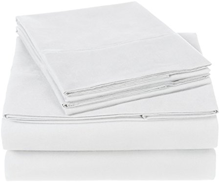 Pinzon Organic Cotton Sheet Set - Full, White