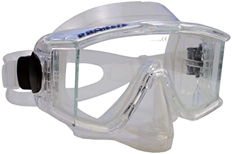 PROMATE Side-view Edgeless Scuba Diving Snorkeling Purge Mask