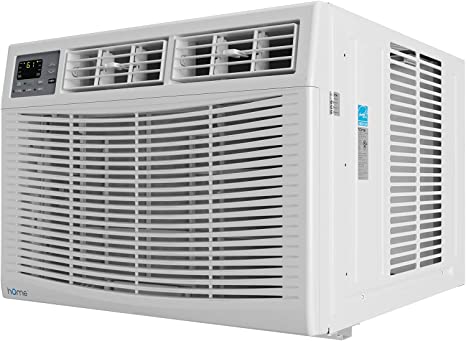 hOmeLabs 15,000 BTU Window Air Conditioner - Energy Star Certified AC Unit with Digital Thermostat and Easy-to-Use Remote Control - Ideal for Rooms up to 700 Square Feet