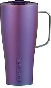 BrüMate Toddy XL - 32oz 100% Leak Proof Insulated Coffee Mug with Handle & Lid - Stainless Steel Coffee Travel Mug - Double Walled Coffee Cup (Dark Aura)