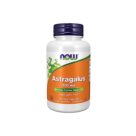 Now Foods, Astragalus, 500 mg, 100 Capsules