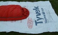 Campcovers 5 X 9 Foot Tyvek Ground Sheet/tent Footprint/tent Fly with 4 Adhesive Grommet Tabs