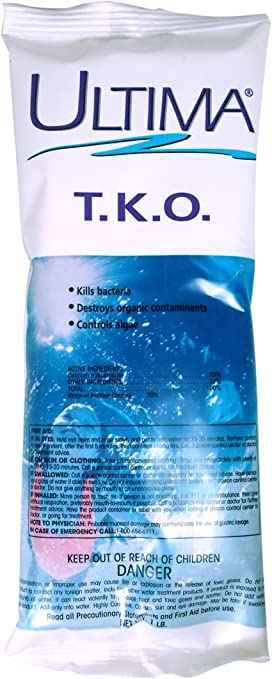 Ultima 40542 T.K.O. Chlorinating Shock Treatment for Swimming Pools, 1-Pound
