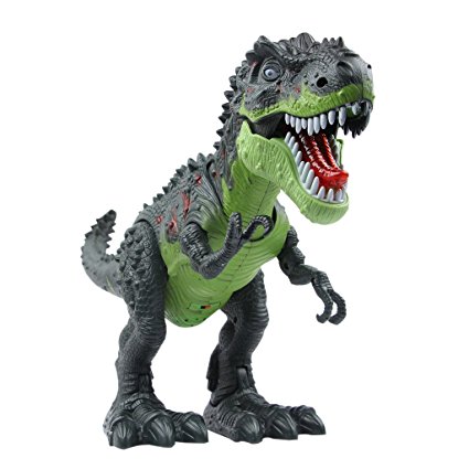 Yier® Electronic Toys Green Walking Tyrannosaurus Rex Dinosaur