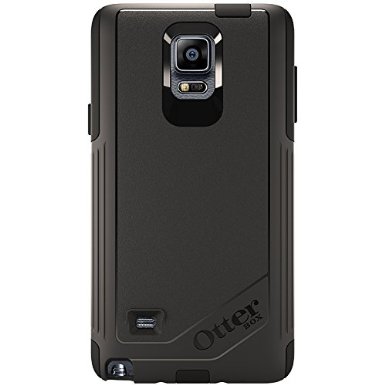 OtterBox Samsung Galaxy Note 4 Case Commuter Series - Retail Packaging - Black