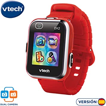 VTech Kidizoom Smart Watch DX2 Kids Smart Watch with Dual Camera red