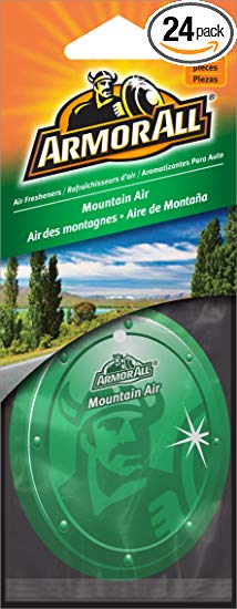 Armor All 17795 Hanging Air Freshener, Mountain Air Scent - 24 Pack