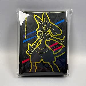 Pokemon Trading Card Game Crown Zenith Elite Trainer Box Exclusive Lucario Sleeves 65 Count