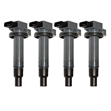 Set of 4 Brand New Compatible Ignition Coil C1304 UF316T UF316 5C1293 GN10312 for 00-08 TOYOTA yaris SCION 1.5L 4CYL 9091902240 C1304 1415079