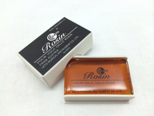 Leto 603 High Quality Rosin for Violin Viola Cello, Light and Low Dust