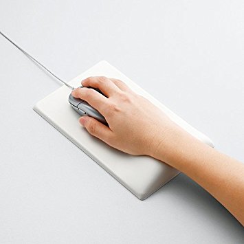 Elecom - *WHITE* Elecom FITTIO Fatigue-relieving ergonomic mouse pad MP-116