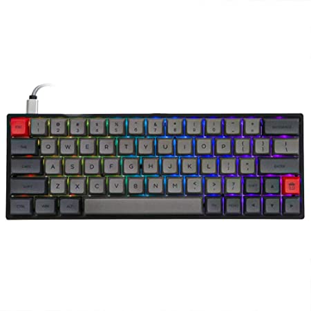 EPOMAKER SKYLOONG SK64S Hot Swappable Bluetooth 5.1 Wireless/Wired Mechanical Keyboard with RGB Backlit, PBT Keycaps for Win/Mac/Gaming