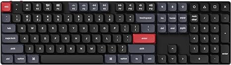 Keychron K5 Pro Wireless QMK/VIA Custom Mechanical Keyboard, 100% Full Size Layout 108 Key Programmable, Ultra-Slim White Backlit Low Profile Gateron Brown Switch Bluetooth/Wired for Mac Windows Linux