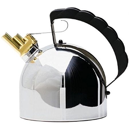 Alessi 9091 Kettle By Richard Sapper with Melodic Whistle