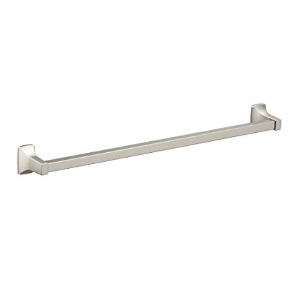 Moen P5124BN P5124 BN Donner Contemporary 24-Inch Towel Bar, Brushed Nickel