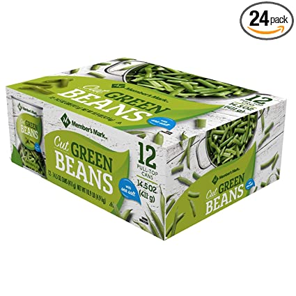 Member's Mark Green Beans 14.5 oz. can, 12 pk. (pack of 2) A1