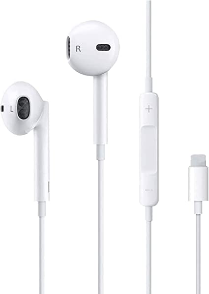 iPhone Wired Earbuds Light^ing Earphone Headphones Built-in Volume Control & Microphone Headset Compatible with Apple iPhone 14/13/12/11 Pro Max Xs/XR/X/7/8 Plus Plug and Play