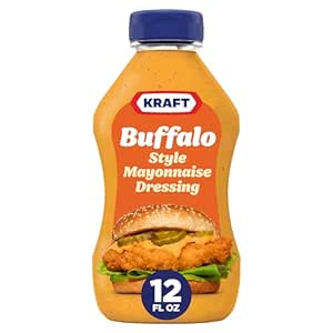 Kraft Mayo with Buffalo, 12 fl oz Bottle