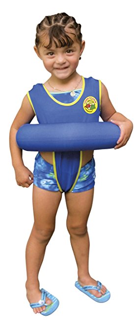 Poolmaster 05051 Learn-To-Swim Tube Trainer - available in Blue and Orange