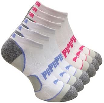 PUMA Women's 6 Pack Runner Socks