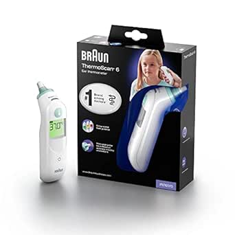 Braun ThermoScan 6 Contact thermometer White Ear Buttons