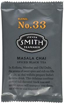 Smith Teamaker Masala Chai Blend No. 33 (Full Leaf Black Tea), 1.8 oz, 15 Bags