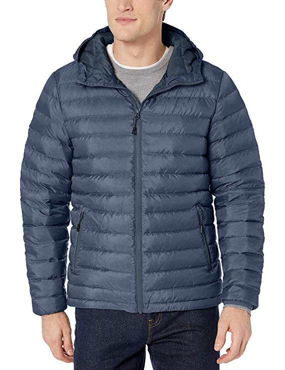 Goodthreads Men's Down Jacket with Hood