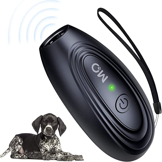 Anti Barking Device Ultrasonic Dog Bark Deterrent for Large Small Dogs Anti-Baking Ultrasonic Dog Barking Control Device Anti Bark Device for Barking Dog Deterrent Sonic Dog Training Stop Dog Barking