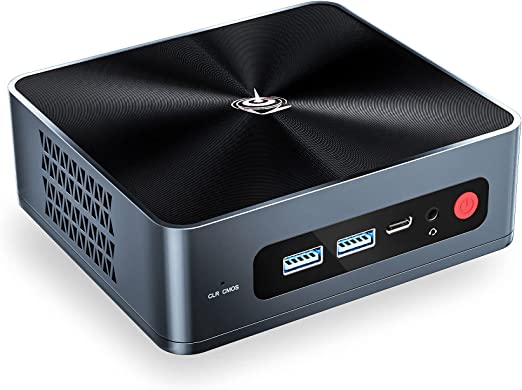 Beelink Mini PC SEI8 Intel 8th Gen 4-Core i5-8279U, Mini Computer 16GB RAM 500GB NVMe SSD,Windows 10 Pro 28W High Performance Mini Desktop Computer,4K@30hz Dual HDMI,WiFi,BT5.0, Support Win11