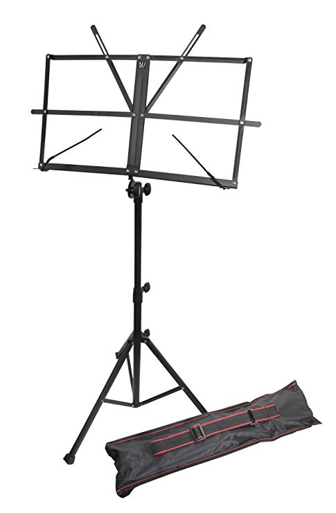 Windsor 050151-BK Windsor Music Stand With Bag - Black