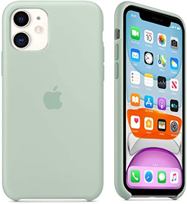 Maycase Compatible for iPhone 11 Case, Liquid Silicone Case Compatible with iPhone 11 (2019) 6.1 inch (Beryl)