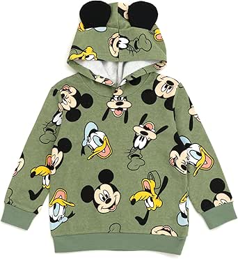 Disney Mickey Mouse Fleece Pullover Hoodie Infant to Big Kid