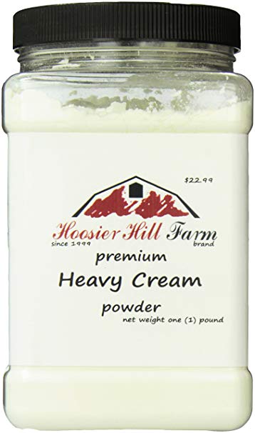 Hoosier Hill Farm Heavy Cream Powder Jar, 16 Ounce