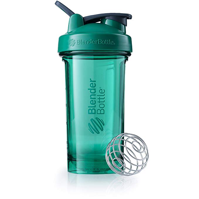 BlenderBottle Pro Series Shaker Bottle, 24-Ounce, Emerald Green
