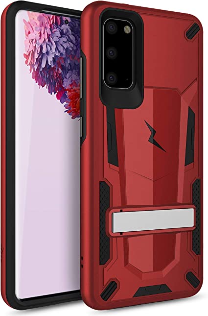 ZIZO Transform Series for Galaxy S20 Case - Red & Black