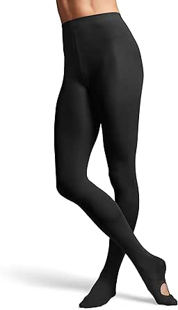 BLOCH Women's Ladies contoursoft adaptatoe Tights