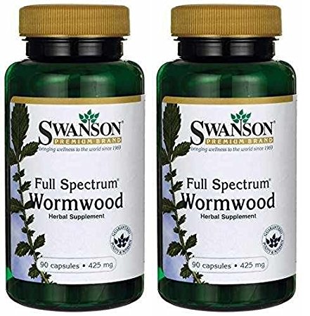 Swanson Premium Full-spectrum Wormwood 425 Mg 90 Caps (2)