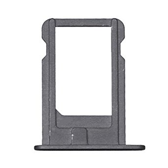 Smays SIM Card Tray Replacement for iPhone 5 (Black)