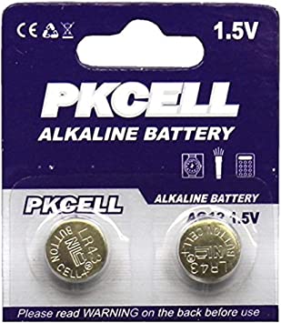 BlueDot Trading AG12 1.5V Alkaline Coin Cell Battery for Watch, Hearing Aid, Calculator, Flashlights, Keyless entry, LR43 SR43 260 386 Batteries, 1 Pack, 10 Count